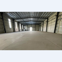 Bâtiment modulaire préfabriqué en métal moderne personnalisé, structure en acier pour entrepôt, garage, atelier industriel