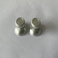Manette de jeu 3D en métal en forme de champignon pour PS5 avec capuchon en alliage d'aluminium