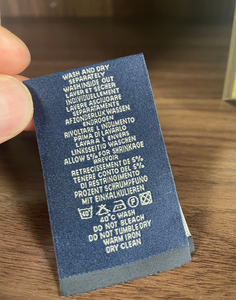 Özel Saten Yıkanabilir Dokuma Giyim Etiketleri, Özel Logo Marka İsim Etiketleri ve Baskılı Tasarımlar - Product Image 5