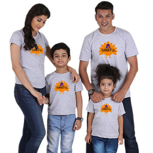 Ropa familiar de boutique de Acción de Gracias, camiseta barata - Product Image 2