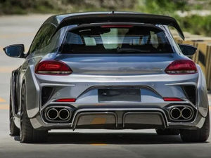 <strong>Car</strong> Wide <strong>Body</strong> Kit for Volkswagen Scirocco Upgrade ASP Style Front Bumper Rear Bumper Side Skirts Rear Spoiler Hood Wide <strong>Body</strong> Kit - Product Image 5