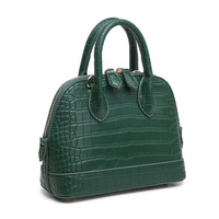 Nouvel Arrivage Sac à Main Femme en Cuir Motif Crocodile, Design de Marque Tendance, Sac à Bandoulière avec Poignée Supérieure