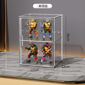 スニーカーボックス透明プラスチック積み重ね可能カスタマイズアクリル靴ボックス - Product Image 6