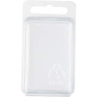 Emballage blister en plastique transparent recyclé de coquille de palourde Bracelet de montre/boîte de bracelet écologique