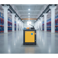Machine de cintrage automatique de profilés en acier avec moteur PLC, cintreuse électrique pour barres plates et carrées en fer forgé, certifiée CE