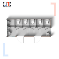 PTH CTR-FF Maison préfabriquée modulaire en kit Eco-pods Conteneur