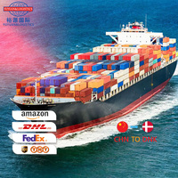 Livraison directe FBA Logistique Agent d'expédition rapide Ddp Service de transport pour l'expédition express Danemark Alibaba Logistic