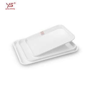 <span class=keywords><strong>Vassoio</strong></span> <span class=keywords><strong>Rettangolare</strong></span> in <span class=keywords><strong>Plastica</strong></span> per Servizio Alimentare - Product Image 2