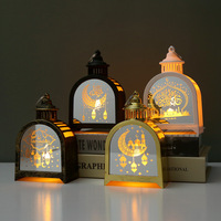 Bougeoir Led en plastique Style marocain pour le Festival du Ramadan, lampe à vent décorative, nouvel arrivage