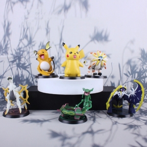 Set di 6 Statuette Anime di Alta Qualità, Action <span class=keywords><strong>Figure</strong></span> di Mostri per Bambini, Personaggi Pokémon - Product Image 3