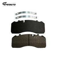 Plaquettes de frein pour camion lourd en gros, WVA 29093 29094 29095 pour MB Tourino