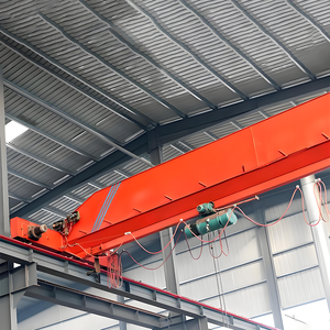 Mécanisme de levage de grue de <span class=keywords><strong>pont</strong></span> aérien à poutre unique robuste palan électrique 1-25 tonnes au sol et télécommande 3 phases 380V - Product Image 4