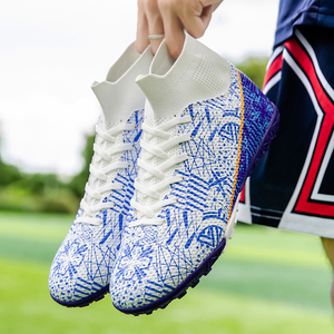 Chaussures <span class=keywords><strong>de</strong></span> football à crampons courts montants, prix usine compétitif, lot en gros, logo personnalisable, <span class=keywords><strong>taille</strong></span> et couleur, FG extérieur/intérieur - Product Image 6
