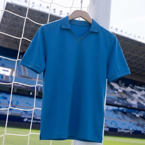 Maillot de football SSC Naples <span class=keywords><strong>bleu</strong></span> 100e anniversaire Osimhen # 9 Kvaratskhelia # 7 polos de football bleus pour hommes de qualité thaïlandaise supérieure - Product Image 2