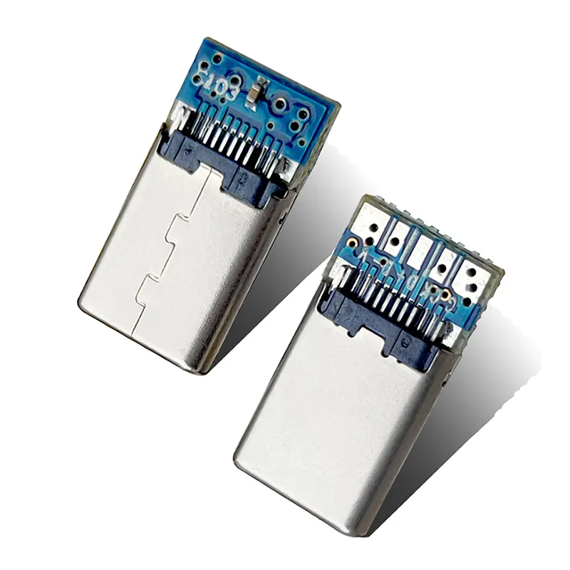 Yüksek kaliteli stok hızlı şarj usb tip-c konektörü 24 pin 5 çekirdek tip-c konektörü