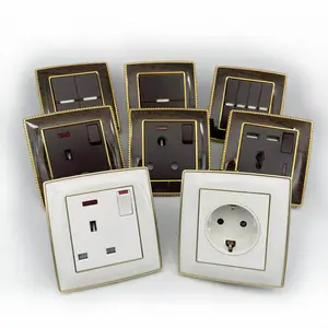 Interrupteur mural intelligent usb zigbee avec wifi, prise de courant US/EU/UK, bouton on/off, nouveauté