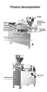 Petits pressoirs commerciaux <span class=keywords><strong>d</strong></span>'<span class=keywords><strong>huile</strong></span> <span class=keywords><strong>d</strong></span>'<span class=keywords><strong>olive</strong></span> 50 kg/h froid/machine <span class=keywords><strong>de</strong></span> presse <span class=keywords><strong>d</strong></span>'<span class=keywords><strong>huile</strong></span> <span class=keywords><strong>d</strong></span>'<span class=keywords><strong>olive</strong></span> pour l'usine - Product Image 5