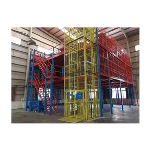 Piattaforma di struttura in acciaio industriale Multi-strato mezzanino Racking per lo stoccaggio del magazzino