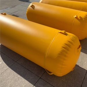 Boya de amarre cilíndrica negra de caucho natural con certificado CCS, protección inflable de PVC duradera a precio de fábrica para embarcaciones. - Product Image 4