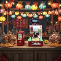Robot d'impression alimentaire 3D commercial TIANGONGZHU, machine distributrice d'art sucré de qualité parc d'attractions, petites installations
