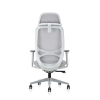 Chaise de bureau ergonomique intelligente Hera, design moderne en maille avec soutien lombaire pour la maison ou le bureau