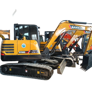 Marca China SANY SY60C mini excavadora casera 6ton SY60 Crawler excavadora usada de alta eficiencia perfecta de larga duración en gran oferta - Product Image 1