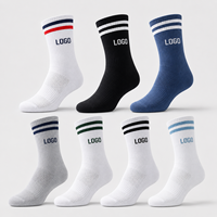 Chaussettes de course personnalisées, chaussettes de sport avec logo, chaussettes respirantes et rembourrées pour la salle de sport et l'entraînement