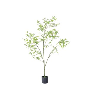 Arbre d'érable artificiel Dream Castle, bonsaï, 100 cm-200 cm, plante décorative d'intérieur, base en plastique PVC, fleurs en soie - Product Image 5