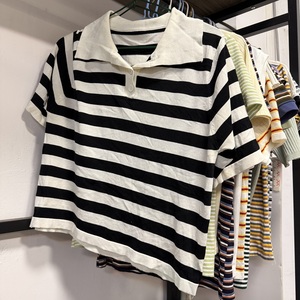 เสื้อสเวตเตอร์ถักแขนสั้นสำหรับผู้หญิงเสื้อสเวตเตอร์ถักแบบไทย - Product Image 6