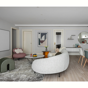 Mobilier de luxe pour penthouse à Foshan, aménagement et design intérieur sur mesure pour toute la maison - Product Image 3
