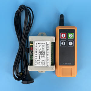 รีโมทคอนโทรลรับสัญญาณ 12V 24V สวิตช์รีโมทคอนโทรล 4 ช่อง รีโมทคอนโทรล 4 ปุ่ม รุ่น APDC-4K - Product Image 4