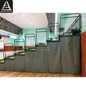 Système de sièges rétractables Gradins télescopiques électriques pour salle de <span class=keywords><strong>basket</strong></span>-ball de stade Tribune rétractable Tribune mobile - Product Image 5