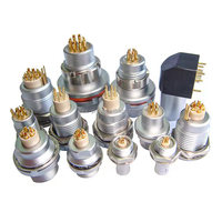 EX-PRO Compatible Aviation Plug Push Pull Connecteur Circulaire 00B 0B 1B 2B Série EXG EPG Panneau PCB Coude 90 Degrés Prise IP50