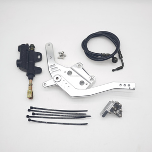 Kit Rem Kaki CNC Aluminium FMO Talaria XXX 3X Pemasangan Langsung Tanpa Merusak untuk Aksesoris Sepeda Motor - Product Image 1