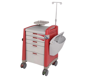Carrito Médico de Anestesia de Plástico ABS para Hospitales, Carro de Tratamiento - Product Image 5