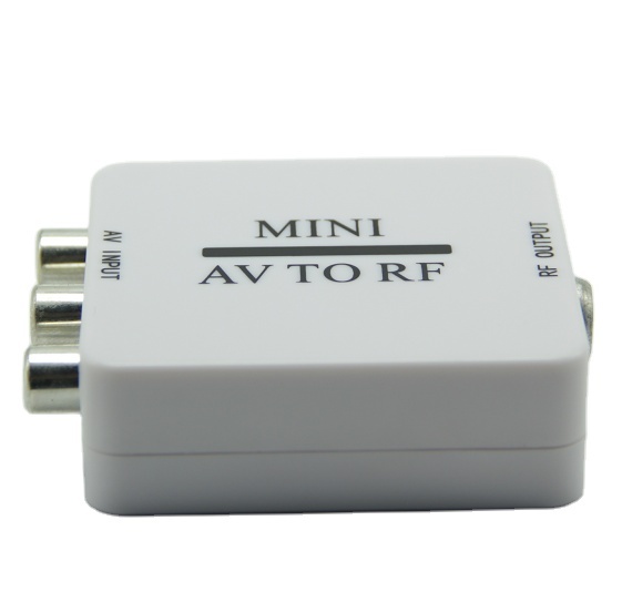 AV Input RF Output Mini AV to RF Audio Video Signal Converter AV to RF Modulator