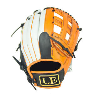 Guantes de béisbol negros para deportes al aire libre, alta calidad, práctica de Softball, talla libre, 12,5 - Product Image 3