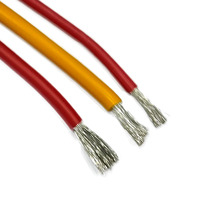 Câble Batterie Flexible 4awg 2awg 1awg 1/0 2/0GA Câble de batterie marine en cuivre étamé