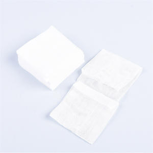 Compresses de gaze médicale non stériles Yurun Qikang, blanches, 10 cm x 10 cm, pansement pour plaies, usage unique, classe I - Product Image 2