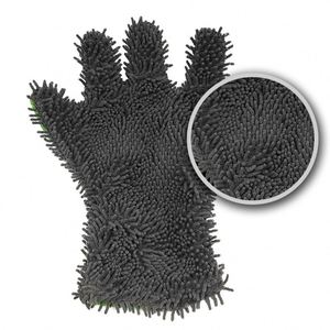 Guantes de Limpieza de Felpa de Cinco Dedos, Material de Chenilla para Herramientas de Lavado de Autos - Product Image 3