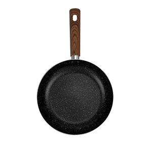 Nuovo arrivo padella da cucina antiaderente con manico <span class=keywords><strong>in</strong></span> legno 24cm <span class=keywords><strong>Set</strong></span> padella per padella con rivestimento <span class=keywords><strong>in</strong></span> <span class=keywords><strong>pietra</strong></span> - Product Image 3