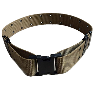 Outdoor Men‘s Quick Release Nylon <b>Webbing</b> Tactical Belt With Heavy Duty Buckle Waist Belt - Product Image 5