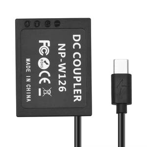 Câble adaptateur de batterie factice USB Type-C vers NP-W126 pour appareils photo <span class=keywords><strong>Fuji</strong></span> Film X-Pro3 X-T200 <span class=keywords><strong>XT3</strong></span> - Product Image 6