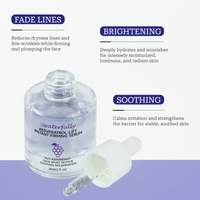 Suero de Resveratrol Coreano, Anti-Acné, Anti-Inflamación, Antienvejecimiento, Iluminador Facial, Potenciador de la Piel, Antioxidante, Elimina las Manchas