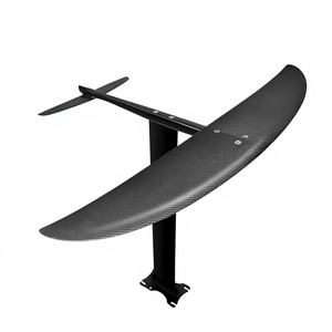 GY1050 Tabla de Wingfoil de Aluminio y Carbono para Hydrofoil, Kitesurf, Windsurf, SUP y Surf, Nuevo Modelo con Bolsa y Accesorios, Color Negro - Product Image 1