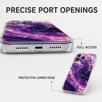 Coque pour iPhone 18/18 Air/18 Pro/18 Pro Max, finition brillante IML, design personnalisé, TPU+TPE, antichoc, anti-traces de doigts, protection intégrale, ODM