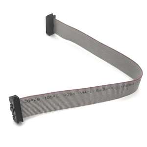 IDC kabel pita datar PVC tembaga timah 2.54mm 2 * 8Pin untuk peralatan elektronik mobil kabel Internal - Product Image 1