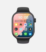 Montre connectée sport ultra-fine 2026 Hua Qiangbei 5G 4G avec écran TFT, moniteur de fréquence cardiaque, caméra HD, étanche IP67 et fonction d'appel magnétique