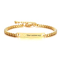 Anniversaire de naissance de haute qualité Design unique Bracelet en argent sterling 925 plaqué or pour enfant