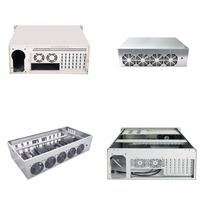 Fabrication de tôle en aluminium personnalisée châssis d'ordinateur portable ordinateur industriel 4u 5u 6u montage en rack bricolage amplificateur audio Assy